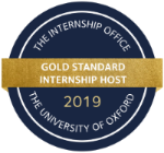 Internship Programme Award badge fra Oxford Universitet
